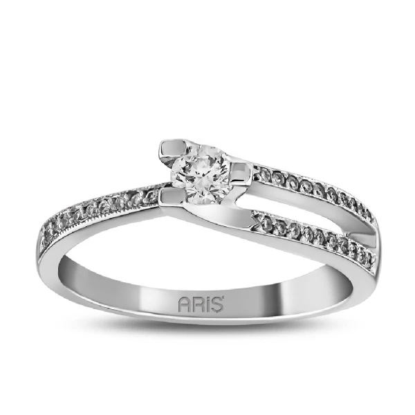 0,28 Karat Diamant Solitärring Ravenna