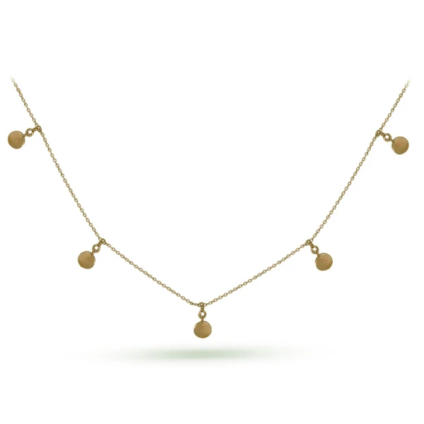 Hängende Trend Gold Kette