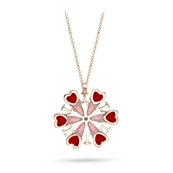Schneeflocke Gold Kette