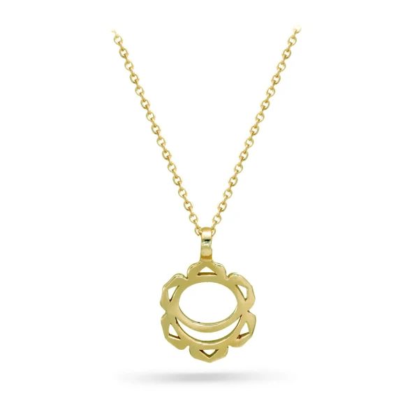 Sakral Chakra (Svadhıstana) Gold Kette