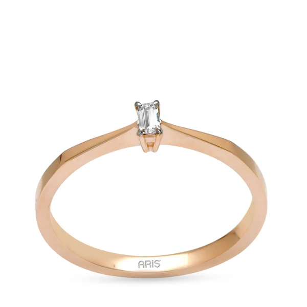Diamant Baguette Solitärring