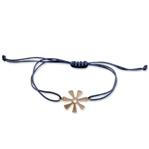 Weise Symbol Gold Armband (Ananse Ntontan)