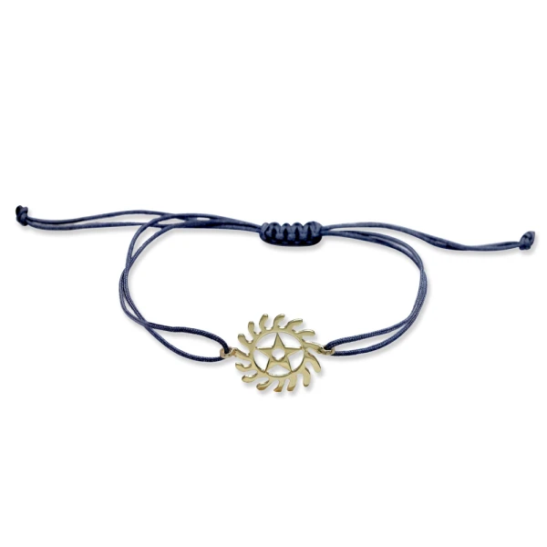 Veränderung Symbol Gold Armband (Sesa Wo Suban)