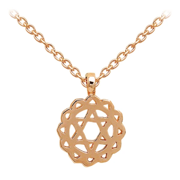 Herz Chakra Gold Kette