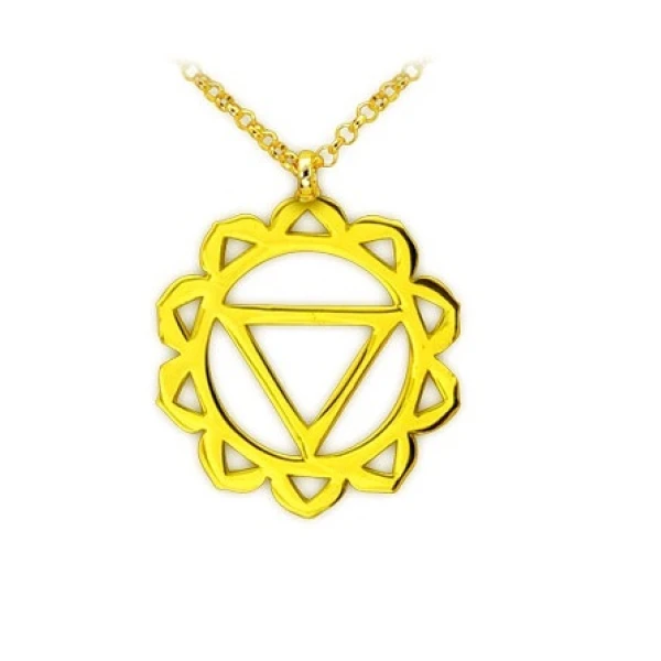 Solarplexus Chakra Gold Kette