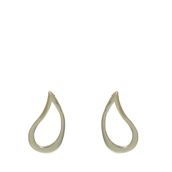 Gold Tropfen Ohrringe