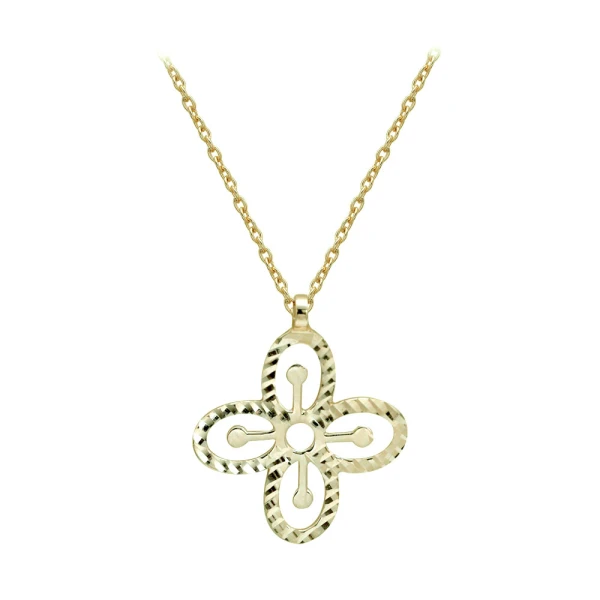 Existenz Symbol Gold Halskette (Besa Saka)