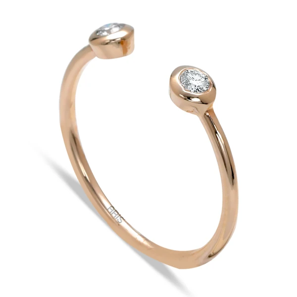 0,14 Karat Diamant Ring