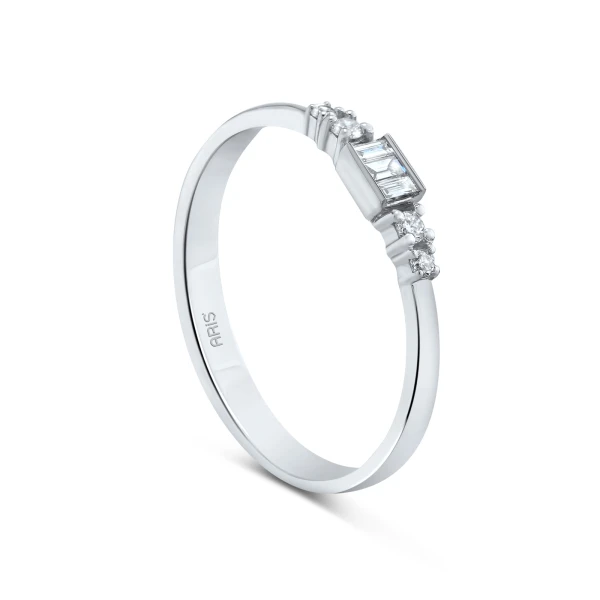 Diamant Fantasie Baguette Ring