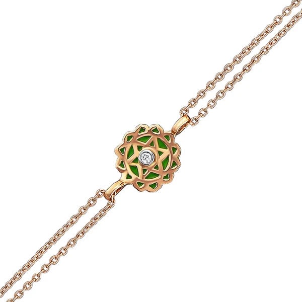 Diamant Herz Chakra (Anahata) Armband
