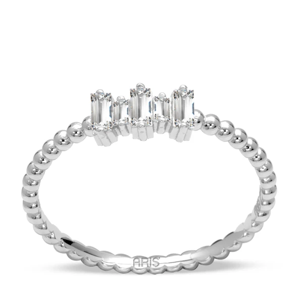 Diamant Fantasie Baguette Ring