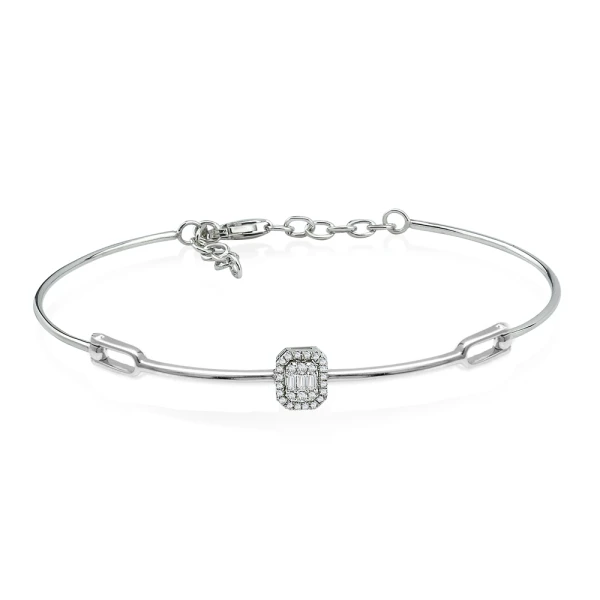 Diamant Fantasie Baguette Armband