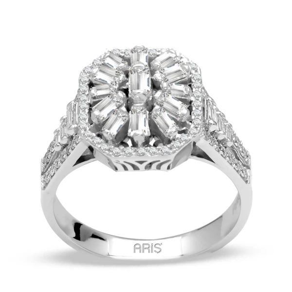 Diamant Fantasie Baguette Ring