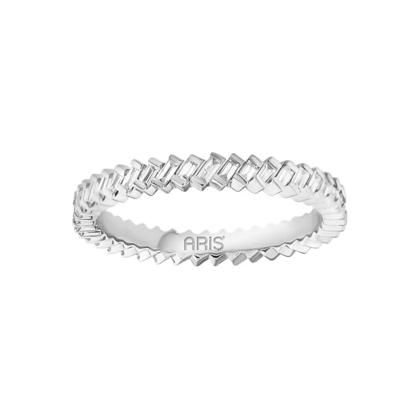0,50 Karat Diamant Tamtur Baguette Ring