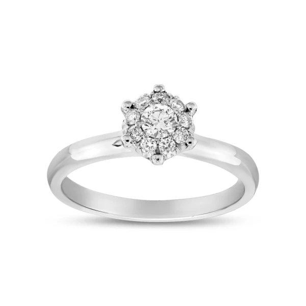 Diamant Effekt Solitärring