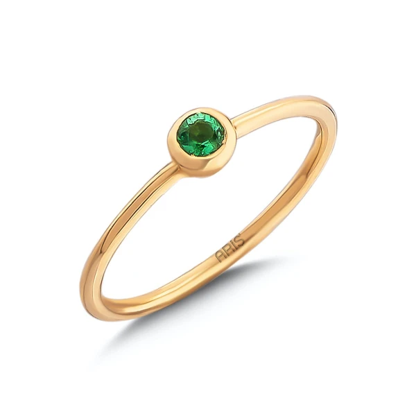 Smaragd Gold Ring