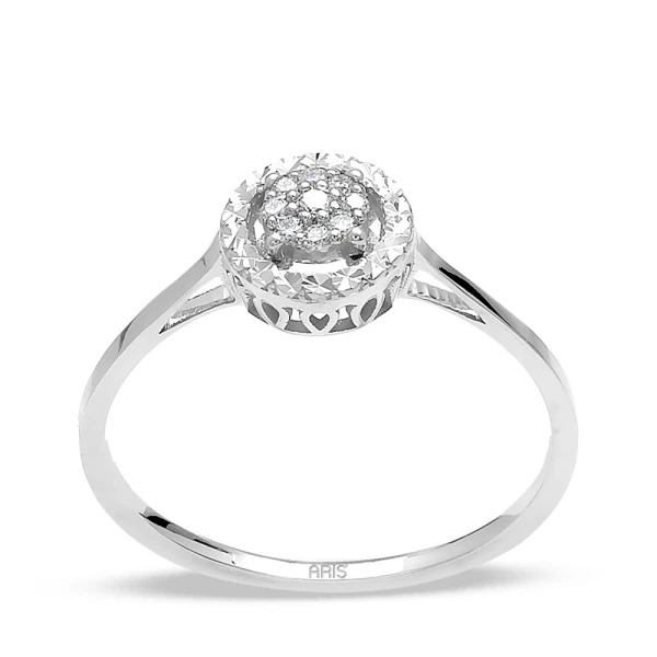 Diamant Effekt Solitärring
