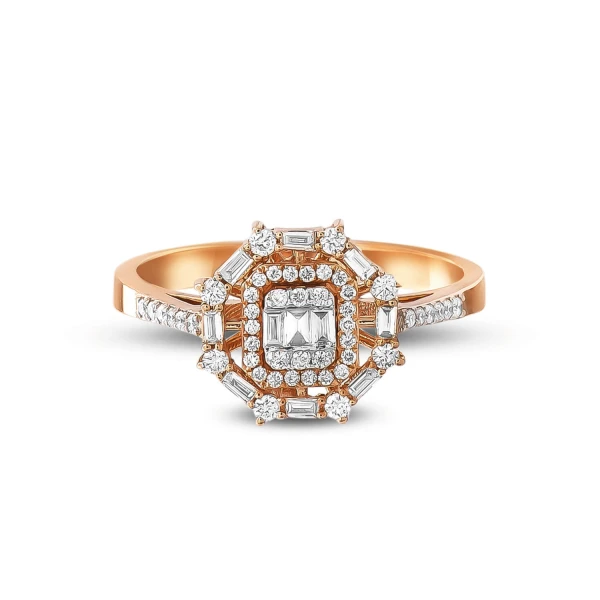 Diamant Baguette Ring