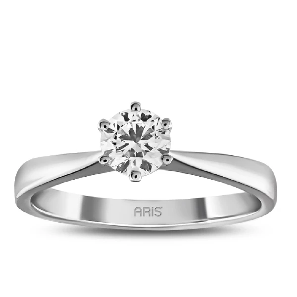 0,70 Karat HRD Zertifizierter Diamant-Solitärring