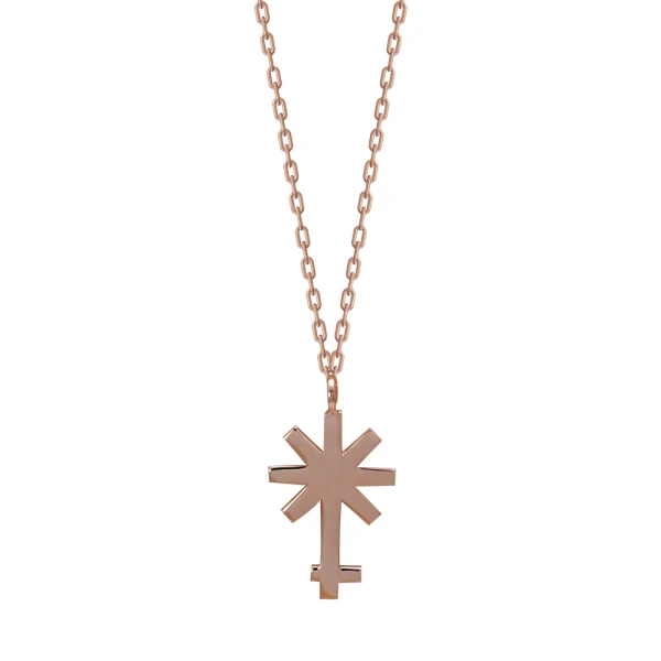 Juno Symbol Gold Halskette