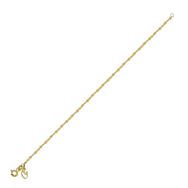 Gold Mutter-Kind Italienisches Boomerang Armband
