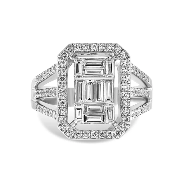 Diamant Baguette Ring