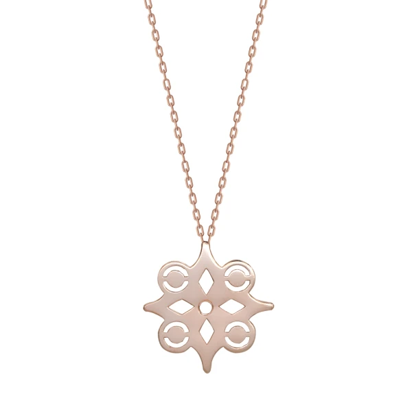 Schutzsymbol Gold Halskette (ESONO ANANTAM)