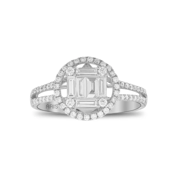 Diamant Fantasie Baguette Ring