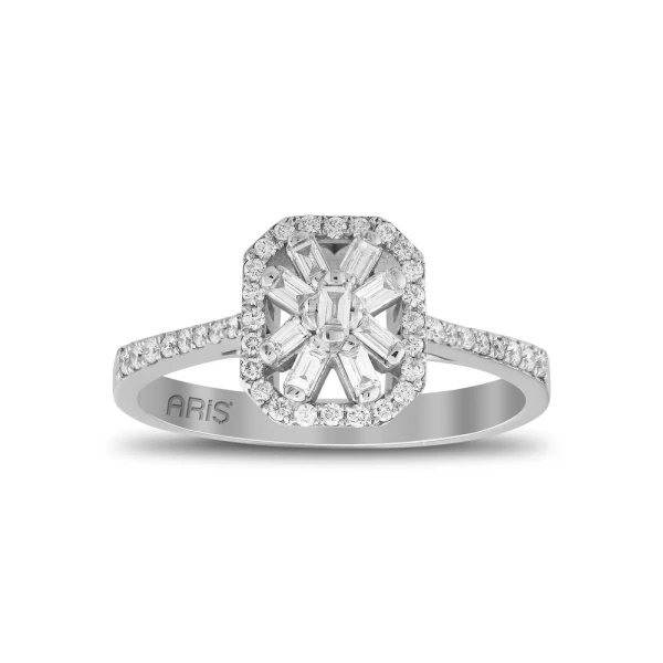 Diamant Fantasie Baguette Ring