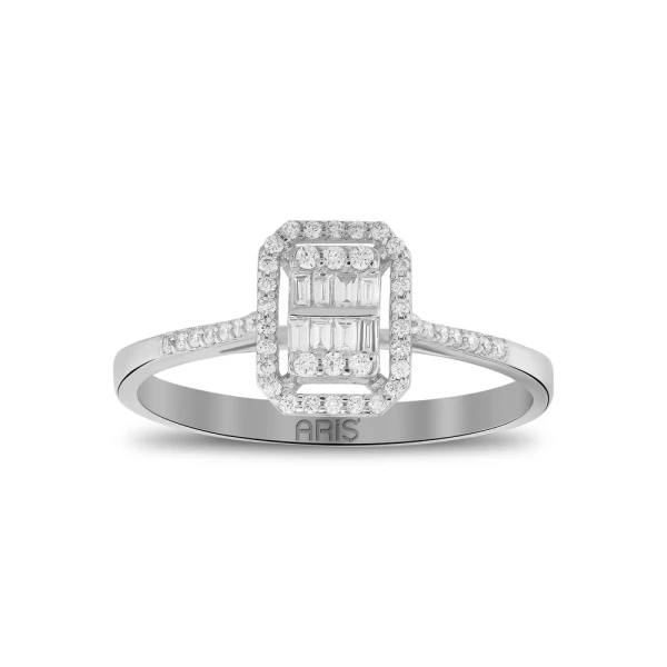 Diamant Fantasie Baguette Ring