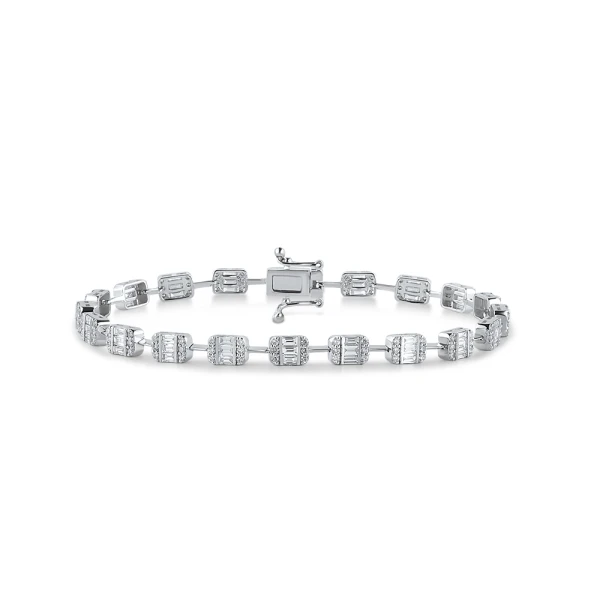 Diamant Baguette Armband