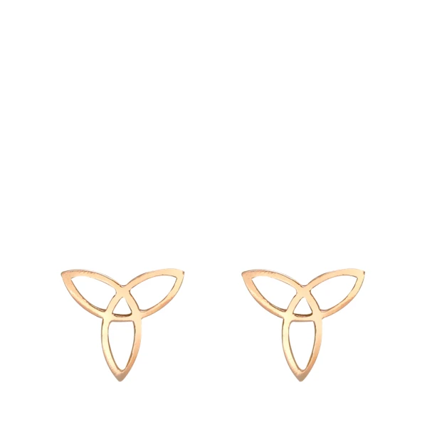 Unendliche Liebe Symbol Gold Ohrring (Serch Bythol)