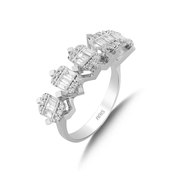 Diamant Fantasie Baguette Ring