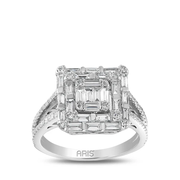 Diamant Fantasie Baguette Ring