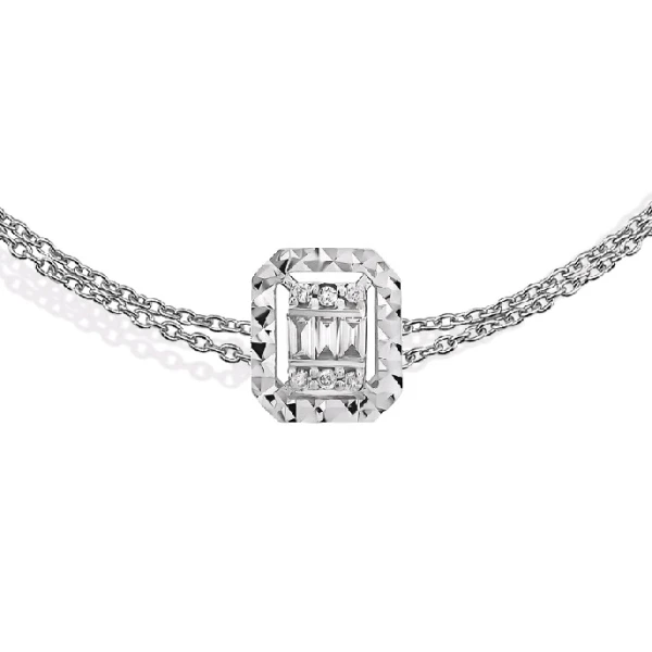 Diamant Baguette Armband