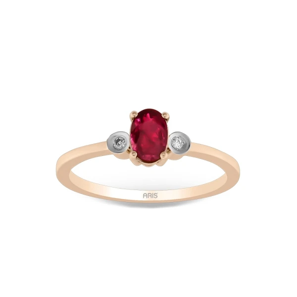 Diamant Rubin Ring