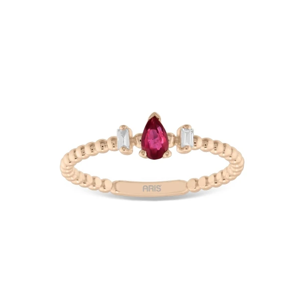Diamant Rubin Ring