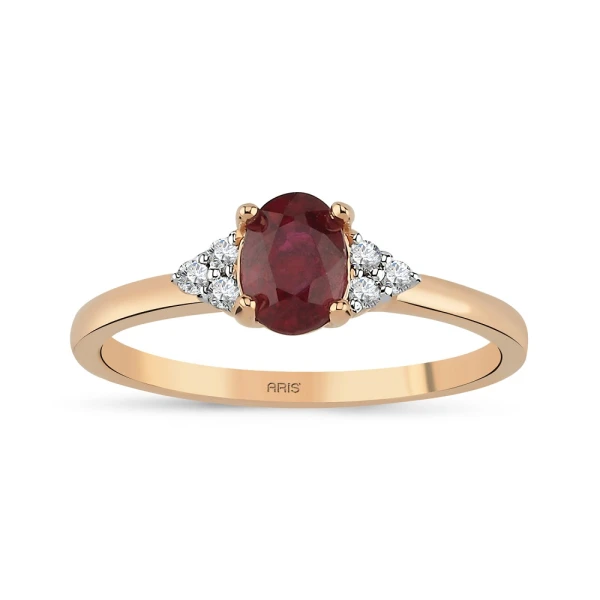 Diamant Rubin Ring
