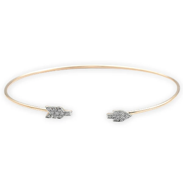 Diamant Pfeil Symbol Armband