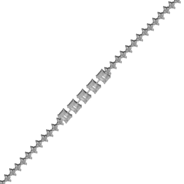 Diamant Baguette Armband