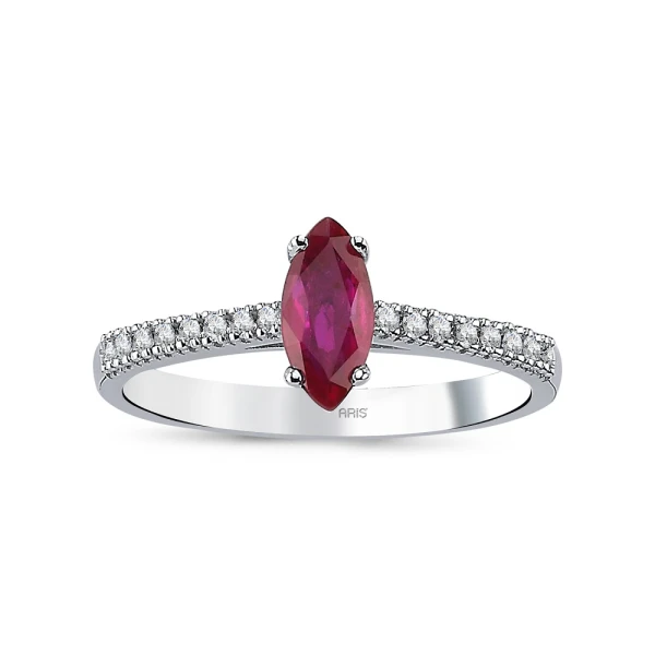 Diamant Rubin Ring
