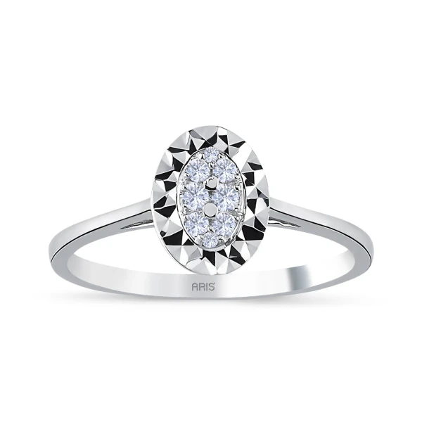 Diamant Effekt Ring