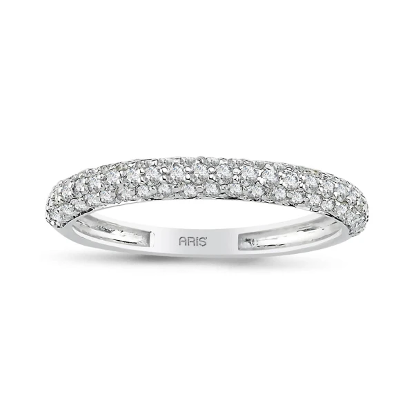 0,50 Karat Diamant Halbtour Ring
