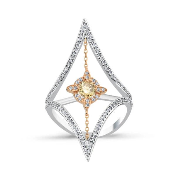 Diamant Fantasie Ring