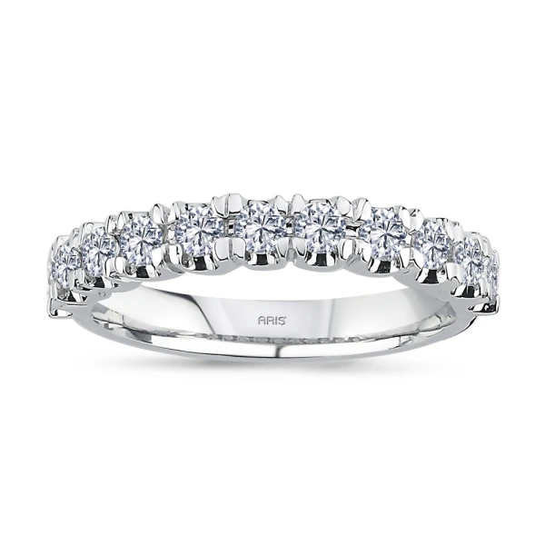 0,62 Karat Diamant Halb-Eternity Ring
