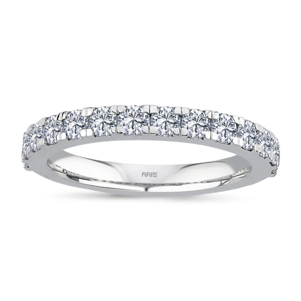 0,90 Karat Diamant Halb-Eternity Ring