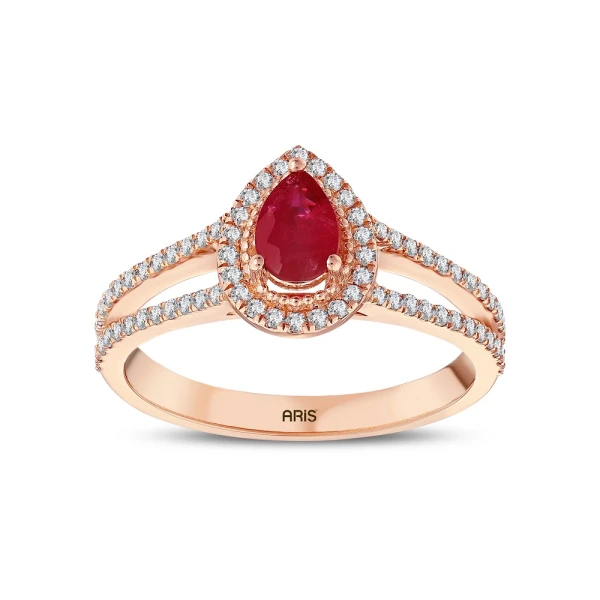 Diamant Rubin Ring