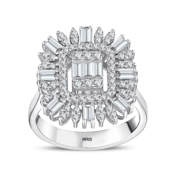 Diamant Baguette Ring