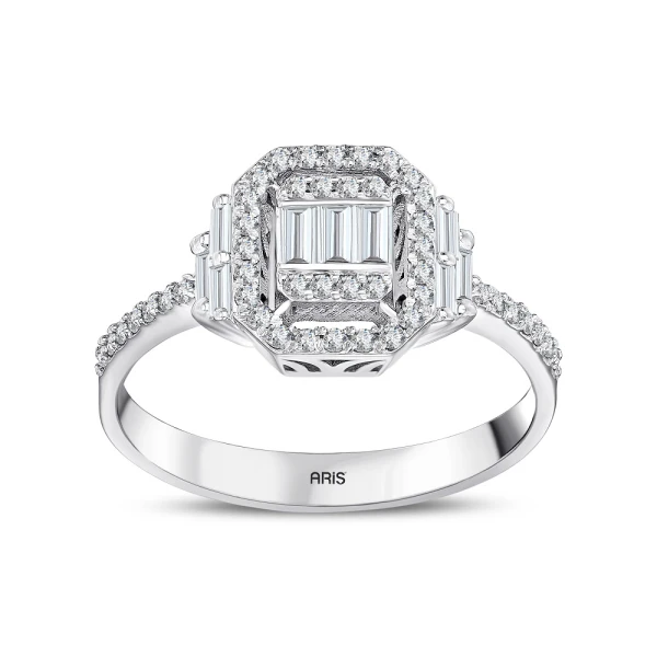 Diamant Baguette Ring