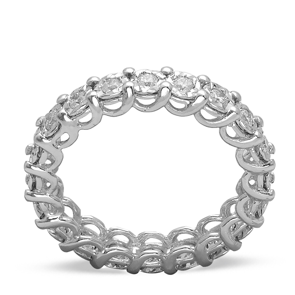 0,50 ct  Diamant Memoire Ring